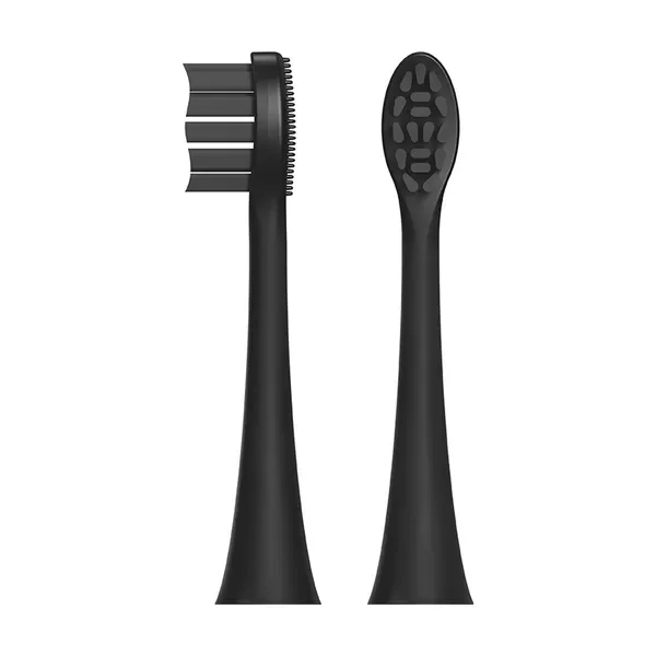 Końcówki do szczoteczki sonicznej Pro Standard Black 2 szt [Feelo] - Feelo
