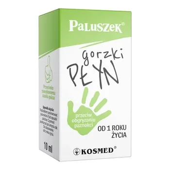 Kosmed Paluszek gorzki płyn przeciw obgryzaniu paznokci 10 ml [KOSMED] - KOSMED