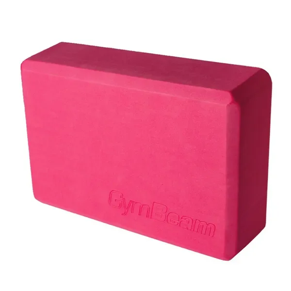 Kostka do jogi różowa 1 szt. [GymBeam] - GymBeam
