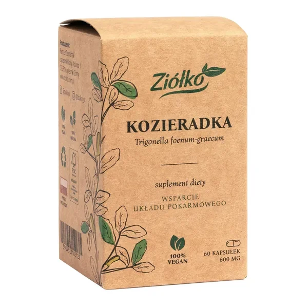 Kozieradka 1200 mg 60 kapsułek [Ziółko] - Ziółko