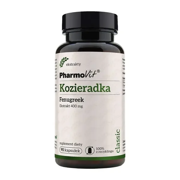 Kozieradka 400mg 90 kapsułek [Pharmovit] - Pharmovit