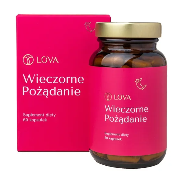 Kozieradka + Damiana + Maca + Cynk 60 kapsułek [Lova] - Lova