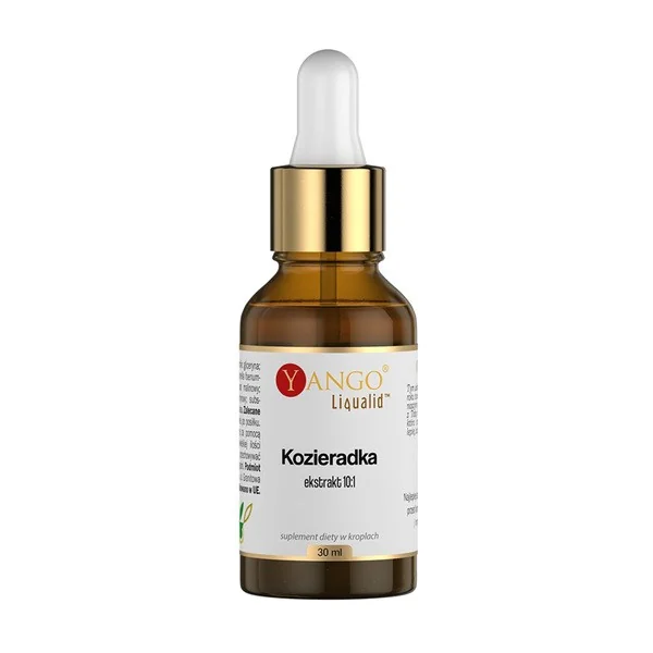 Kozieradka ekstrakt 10:1 130 mg krople 30 ml [Yango] - Yango