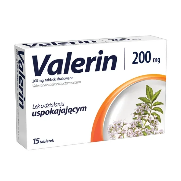 Kozłek lekarski 200 mg 15 tabletek [Valerin] - Valerin