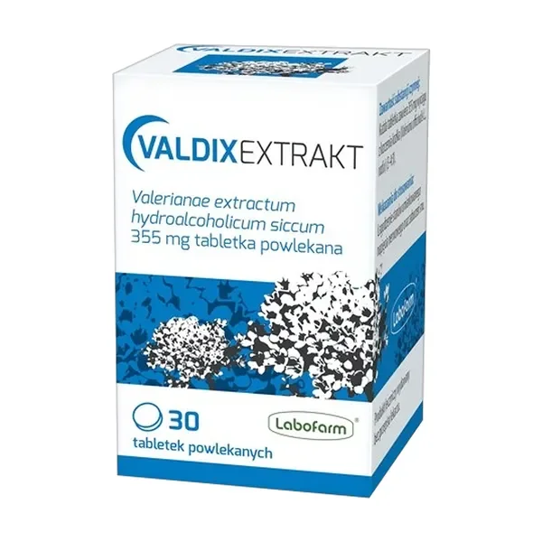 Kozłek lekarski 355 mg 30 tabletek [Valdixextrakt] - Valdixextrakt