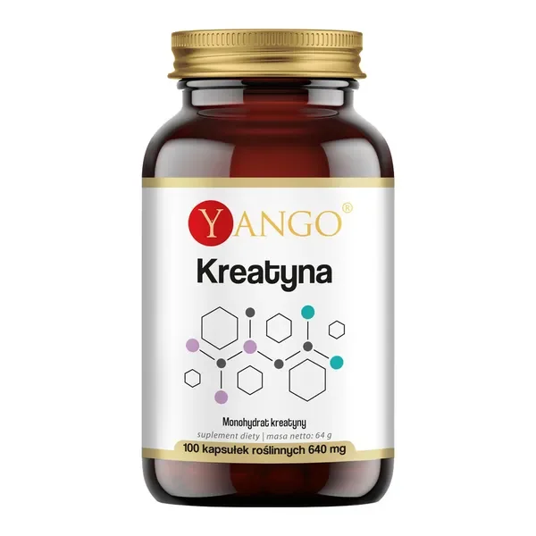 Kreatyna 550 mg 100 kapsułek [Yango] - Yango