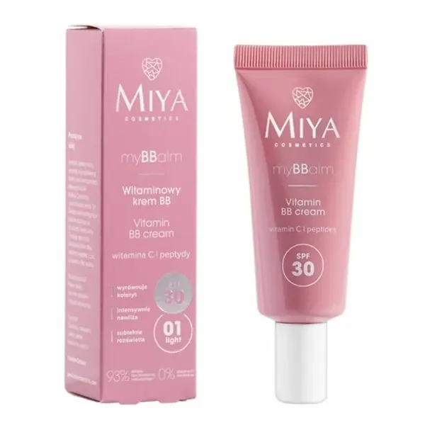 Krem BB SPF 30 odcień 01 light 30ml [Miya Cosmetics] - Miya Cosmetics