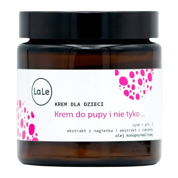 Krem do pupy i nie tylko dla dzieci 120 ml [LaLe] - LaLe