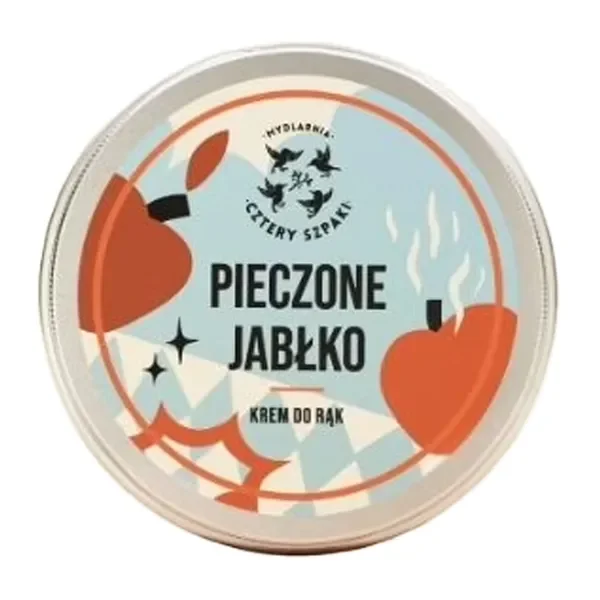 Krem do rąk Pieczone Jabłko 50ml [Cztery Szpaki] - Cztery Szpaki
