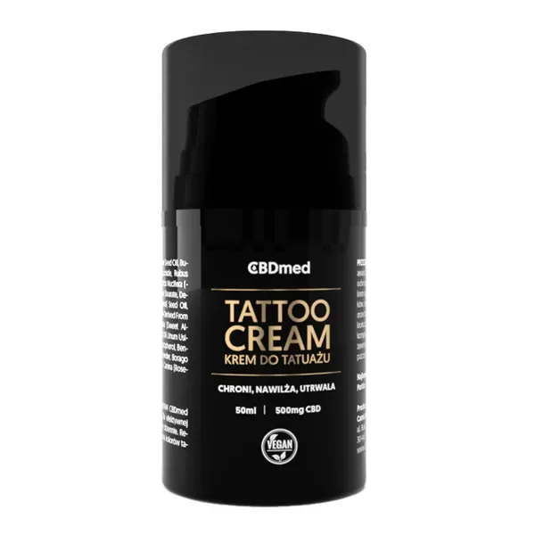 Krem do tatuażu z CBD 500mg 50ml [CBDmed] - CBDmed