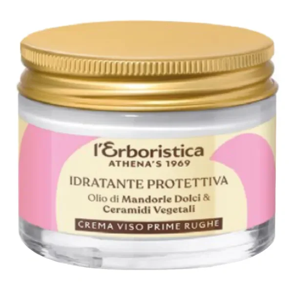 Krem do twarzy na pierwsze zmarszczki z olejem ze słodkich migdałów 50ml [L'Erboristica] - L'Erboristica