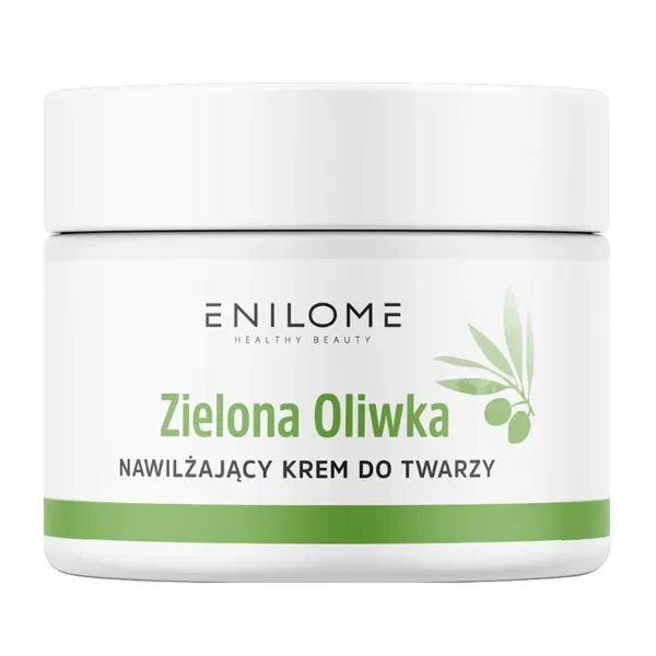 Krem do twarzy nawilżający Zielona Oliwka 50ml [Enilome Healthy Beauty] - Enilome Healthy Beauty