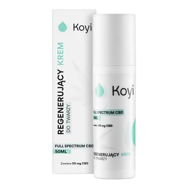 Krem do twarzy z CBD 50 ml [Koyi] - Koyi