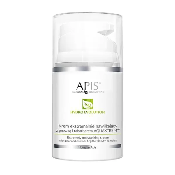 Krem ekstremalnie nawilżający z gruszką i rabarbarem AQUAXTREM 50ml [Apis] - Apis