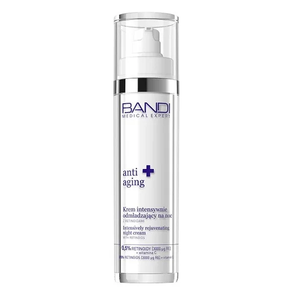 Krem intensywnie odmładzający na noc z retinoidami 50ml [Bandi Medical] - Bandi Medical