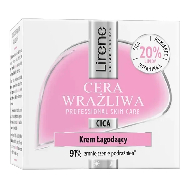 Krem łagodzący Cera Wrażliwa 50ml [Lirene] - Lirene