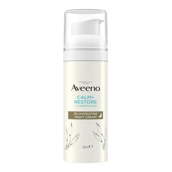 Krem na noc przywracający nawilżenie 50ml [Aveeno] - Aveeno