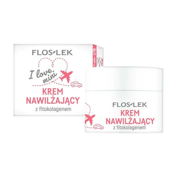 Krem nawilżający z fitokolagenem 15ml [Flos-Lek I love mini] - Floslek