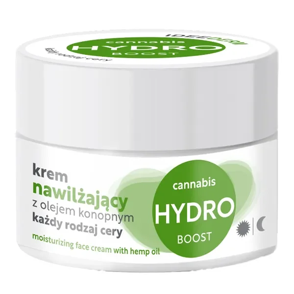 Krem nawilżający z olejem konopnym 50ml [IDEE DERM] - IDEE DERM