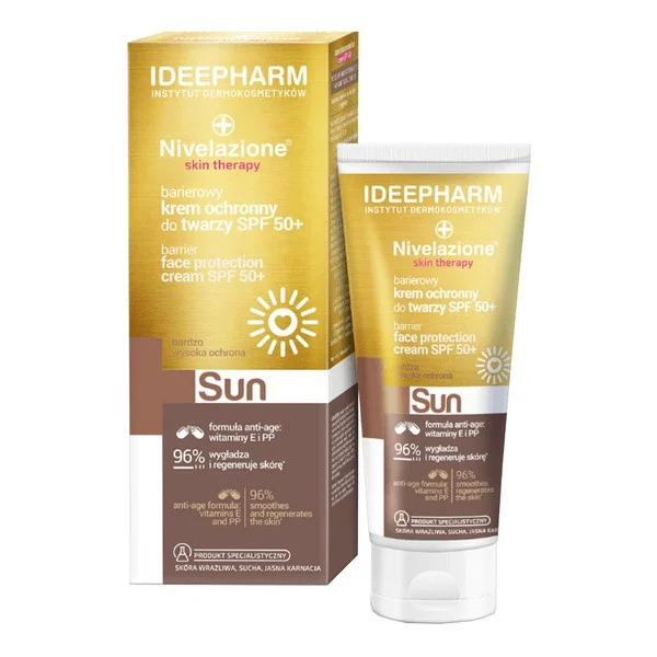 Krem ochronny do twarzy SPF 50+ 50ml [Nivelazione Skin Therapy] - Nivelazione Skin Therapy