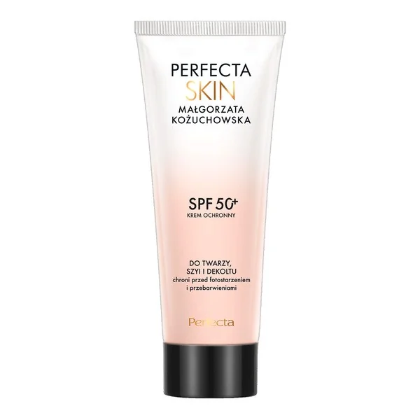 Krem ochronny na dzień SPF 50+ 40ml [Perfecta Skin Małgorzata Kożuchowska] - Perfecta