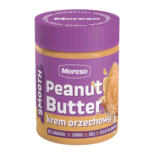 Krem orzechowy smooth 200g [Moreso] - Moreso
