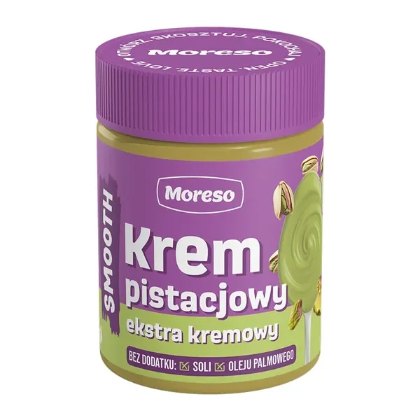 Krem pistacjowy ekstra kremowy 190g [Moreso] - Moreso