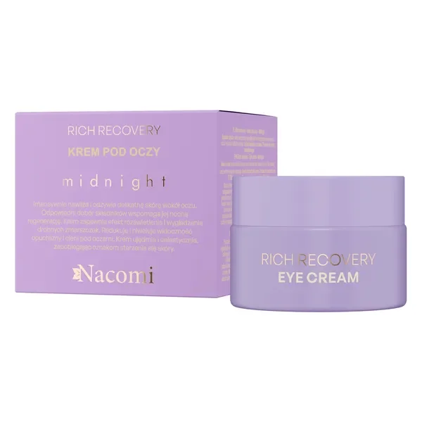 Krem pod oczy Midnight Rich Recovery 15ml [Nacomi] - Nacomi