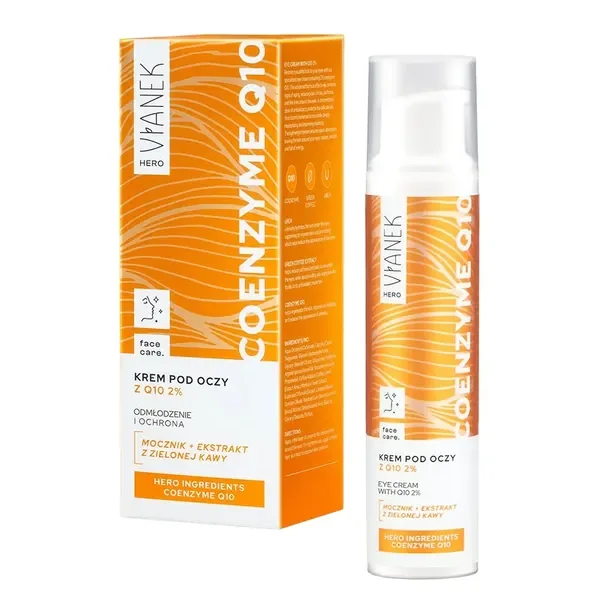 Krem pod oczy z koenzymem Q10 15ml [Vianek Hero Q10] - Vianek