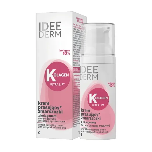 Krem prasujący zmarszczki z kolagenem 10% 50ml [IDEE DERM] - IDEE DERM