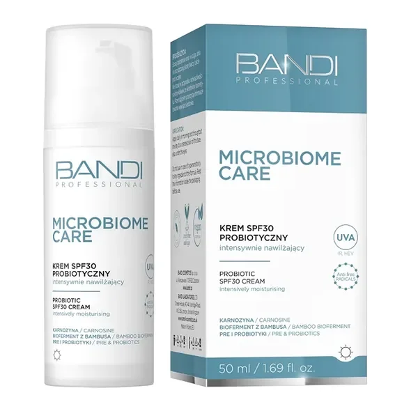 Krem probiotyczny SPF 30 50ml [Bandi Microbiome Care] - Bandi Professional