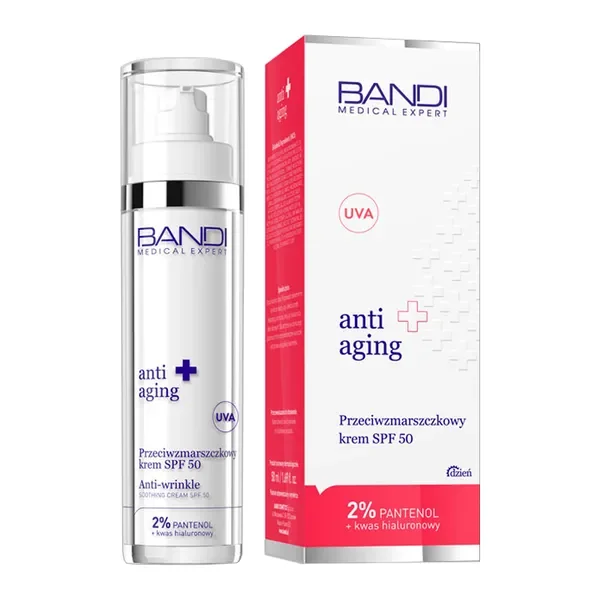 Krem przeciwzmarszczkowy SPF50 50ml [Bandi Medical Expert Anti Aging] - Bandi Medical