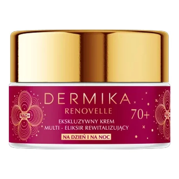 Krem rewitalizujący 70+ na dzień i noc 50ml [Dermika] - Dermika