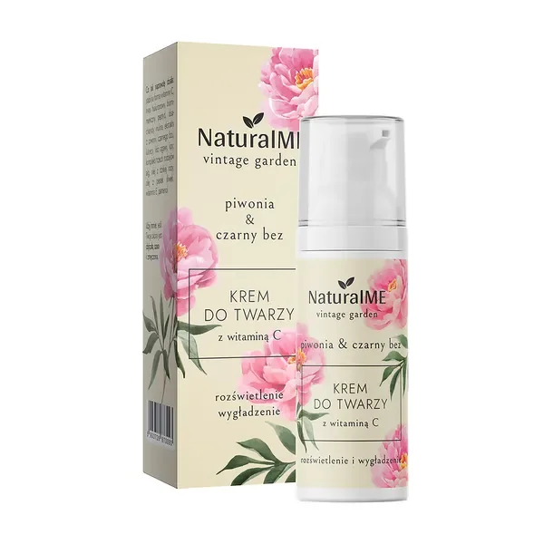 Krem rozświetlenie i wygładzenie z witaminą C 50ml [NaturalME] - NaturalME
