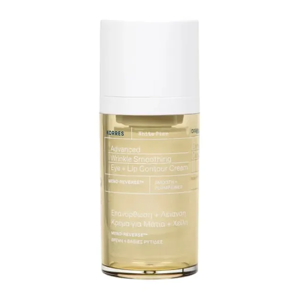 Krem wygładzający zmarszczki wokół oczu i ust 15ml [Korres White Pine] - Korres