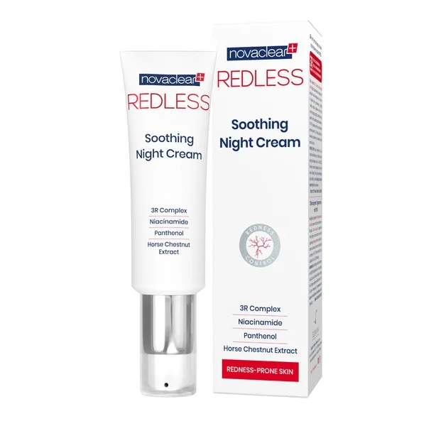 Krem wzmacniający do cery naczynkowej na noc 50ml [Novaclear] - Novaclear