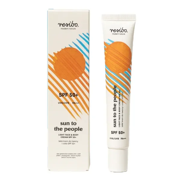 Krem z filtrem SPF 50+ 50ml [Resibo] - Resibo