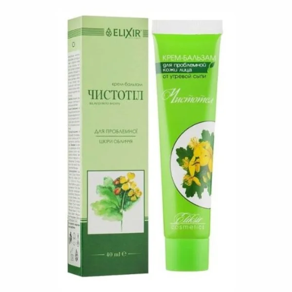 Krem z glistnikiem i siarką 40 ml [Elixir] - Elixir