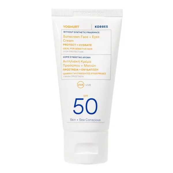 Kremo-żel ochronny do twarzy i oczu SPF50 50ml [Korres] - Korres