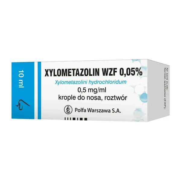 Ksylometazolina 0,05% krople do nosa 10 ml [POLPHARMA] - POLPHARMA