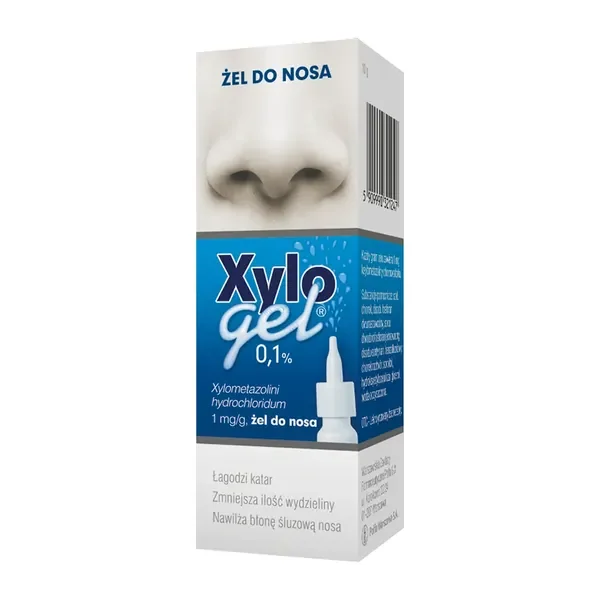Ksylometazolina 0,1% 10g [Xylogel] - Xylogel