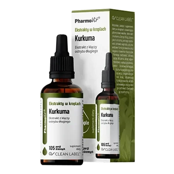 Kurkuma 350 mg krople 30 ml [Pharmovit Clean Label] - Pharmovit Clean Label