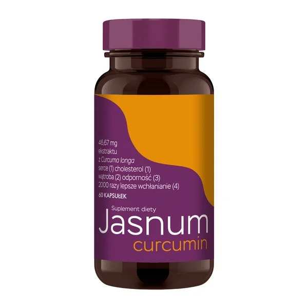 Kurkuma 42 mg 60 kapsułek [Jasnum] - Jasnum