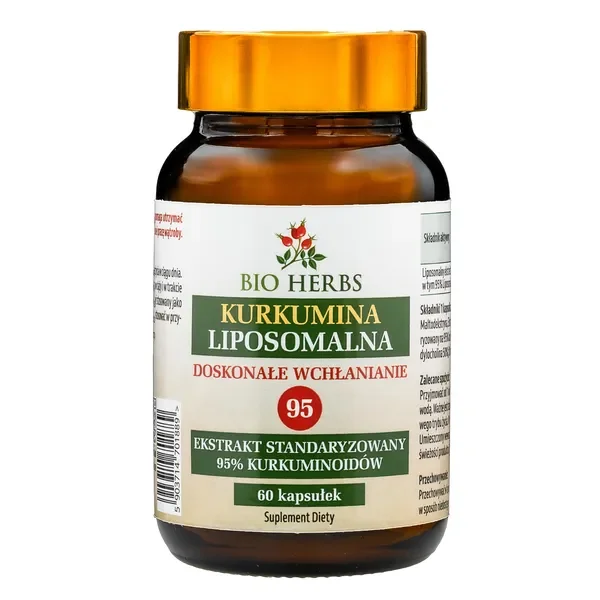Kurkuma Liposomalna 220mg 60 kapsułek [My Herbs] - My Herbs