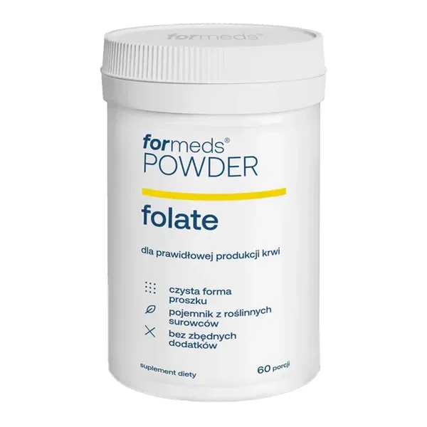 Kwas foliowy 400 µg 38,7 g [Formeds Powder] - Formeds Powder