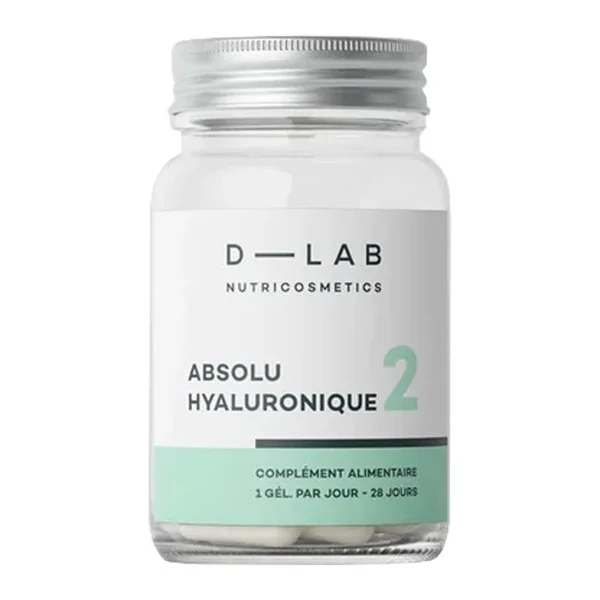 Kwas hialuronowy 189 mg 28 kapsułek [D-LAB] - D-LAB