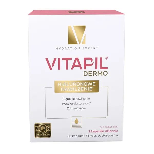 Kwas hialuronowy 200mg 60 kapsułek [Vitapil] - Vitapil