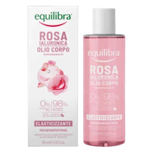 Kwas hialuronowy różany olejek do ciała 150 ml [Equilibra] - Equilibra