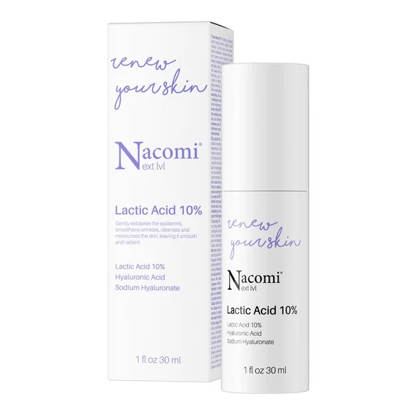 Kwas mlekowy 10% 30ml [Nacomi Next LVL] - Nacomi