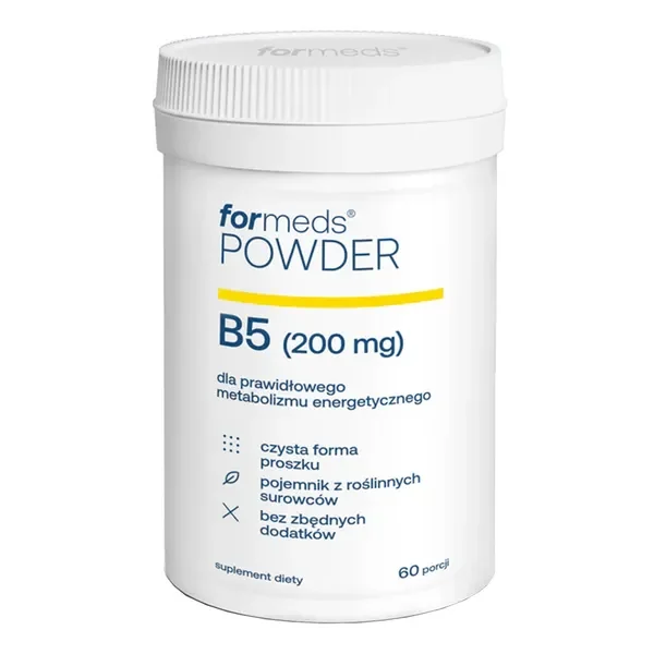 Kwas pantotenowy 200 mg 42 g [Formeds Powder] - Formeds Powder